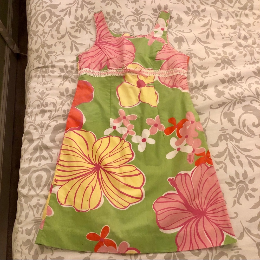 Lily Pulitzer Girl’s Floral Dress - size 10